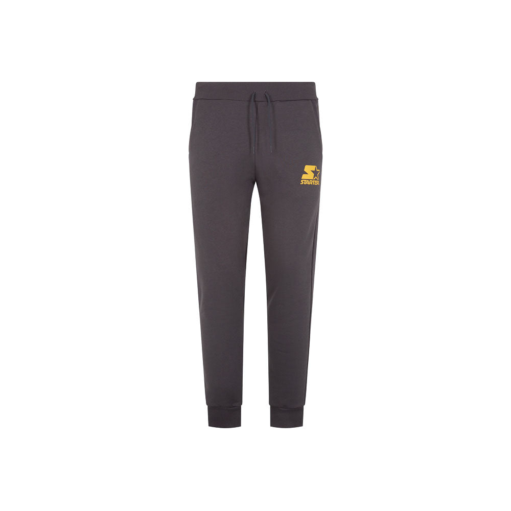 Pantaloni da uomo jogger Iconic Starter PIOMBO/GIALLO OCRA