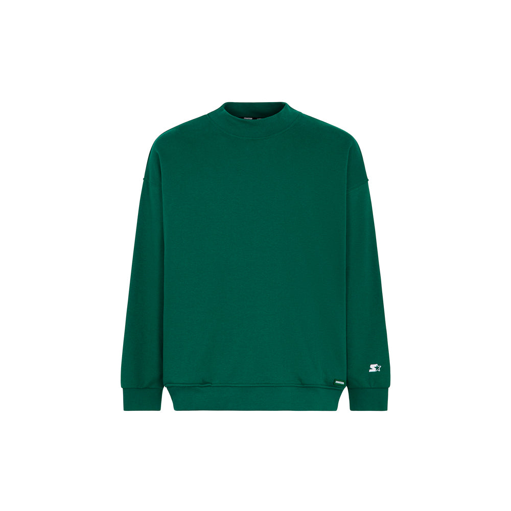 Felpa crew neck Iconic VERDE PINO